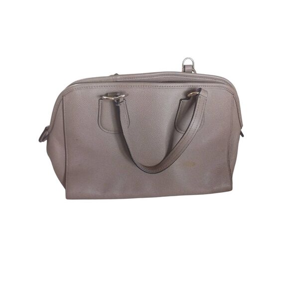 Coach Nolita beige missing Crossbody strap crossgrain 10 inch - Picture 1 of 5